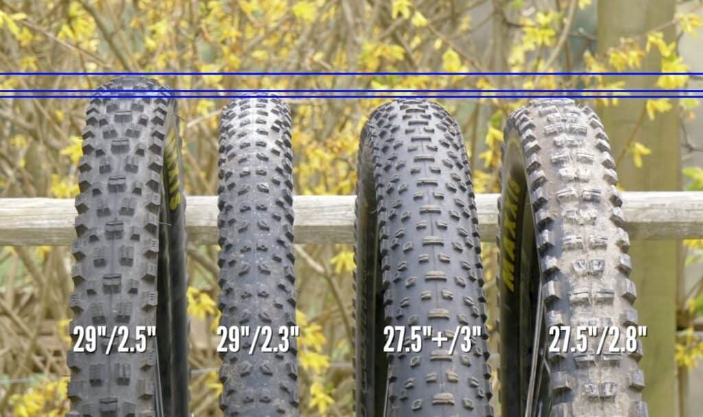 plus size tire width and tread pattern