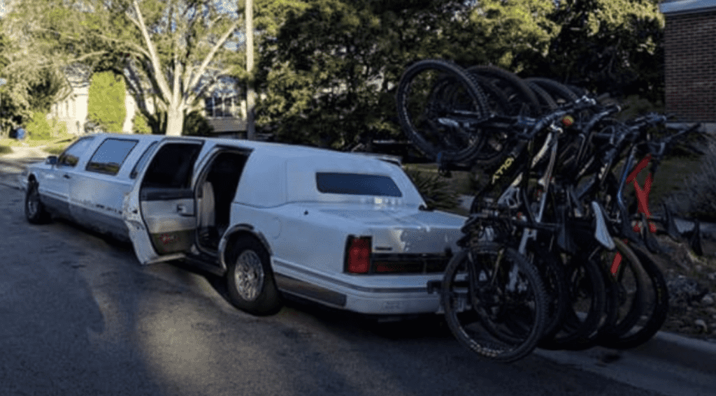 limousine bike rack