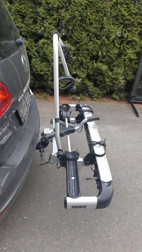 mounted hitch bike rack