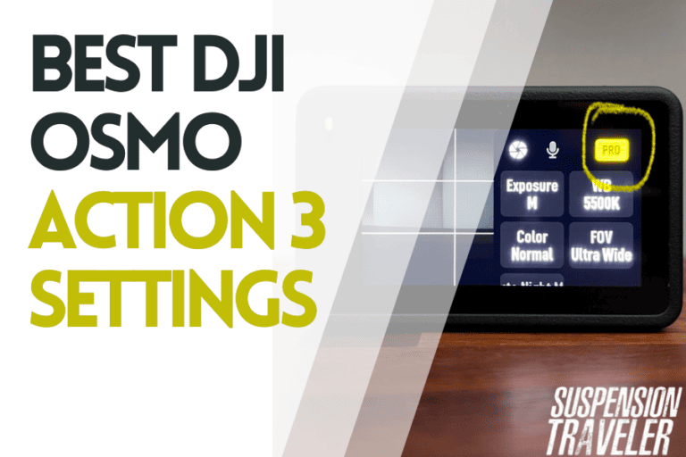 My DJI Osmo Action 3 Settings for cinematic MTB POV
