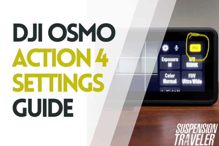DJI Osmo Action 4 Settings Guide