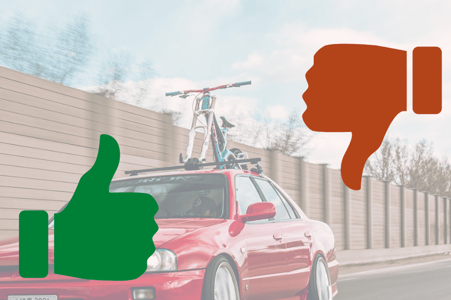 Roof Bike Racks: Pros and Cons