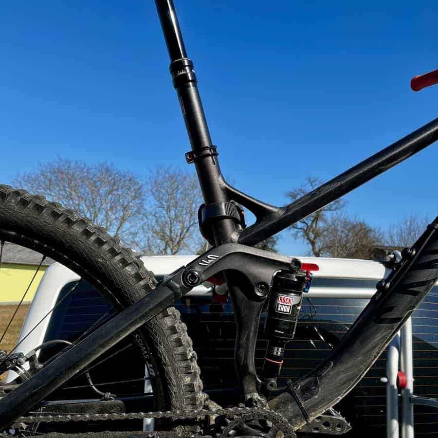 bike rack seat post clamp ratchet