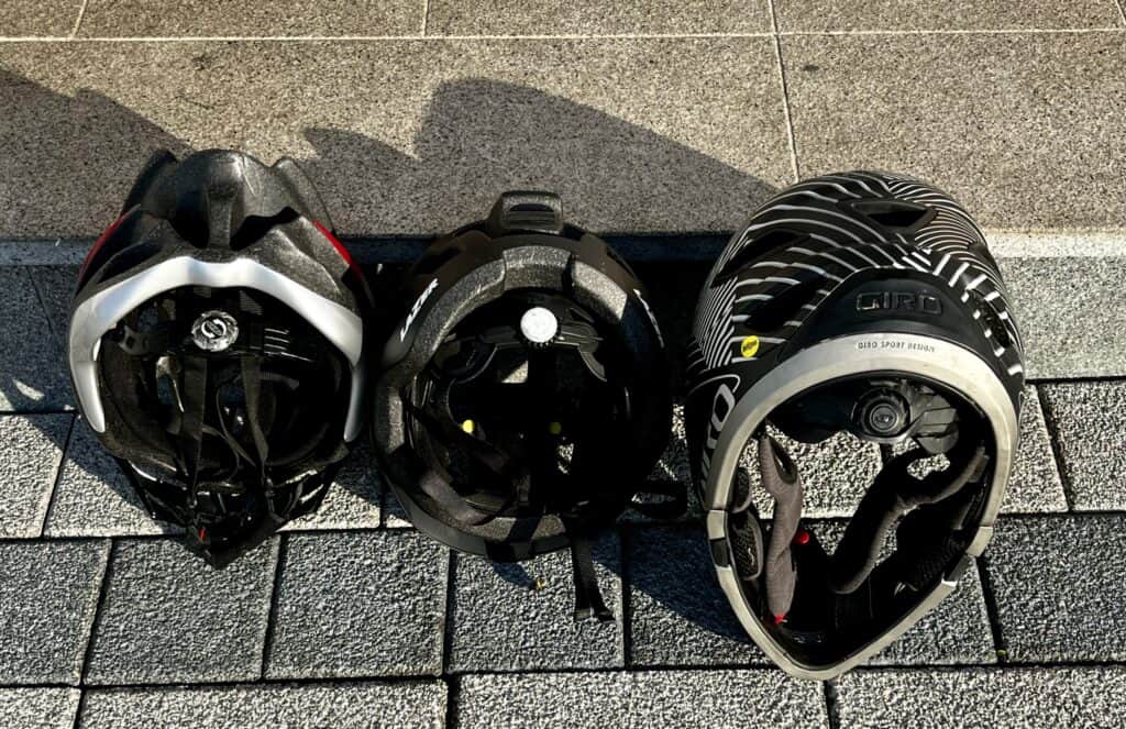 bike helmets with ratchet system