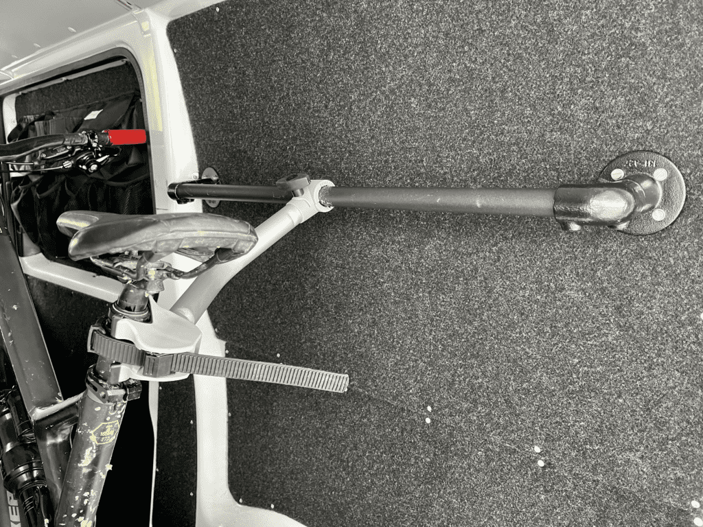bike rack seat post clamp