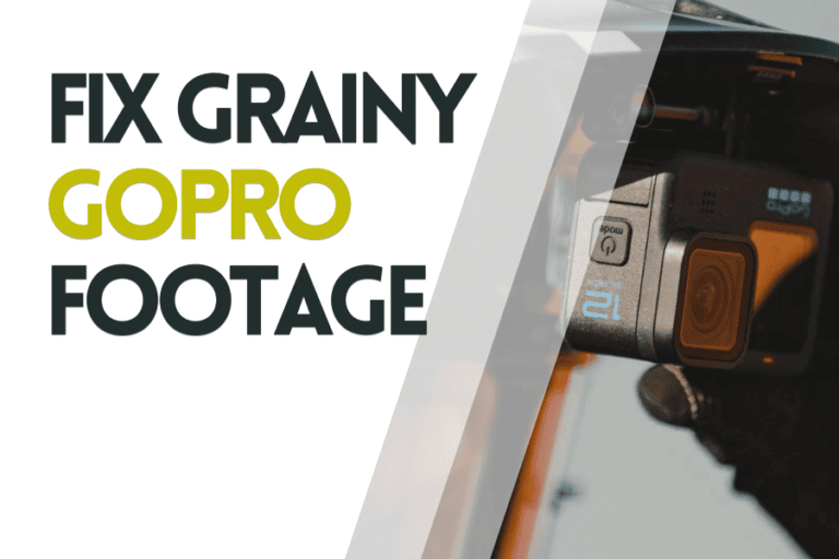 Finally fix your grainy GoPro footage (noise reduction)