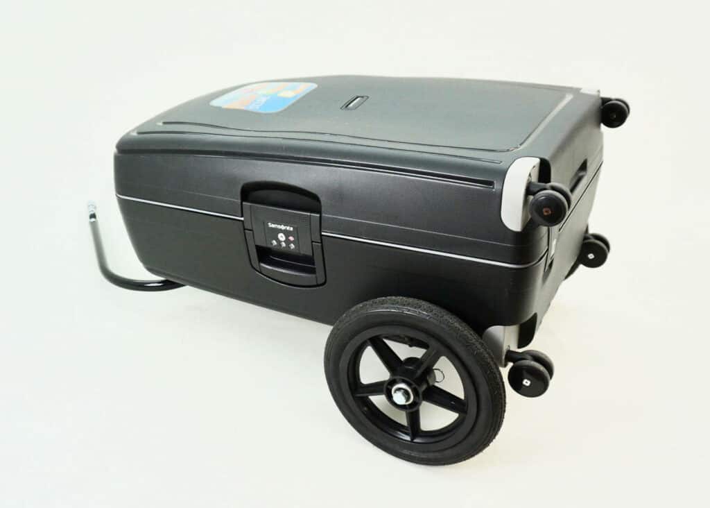 travel case and trailer